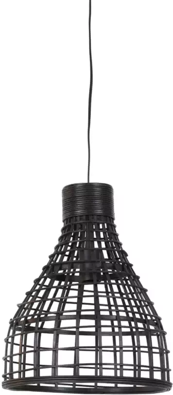 Light & Living Hanglamp Puerto 34x34x41.5 Zwart