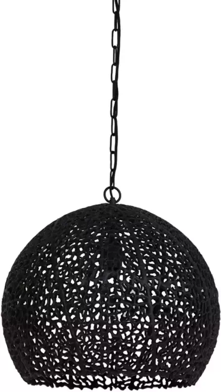 Light & Living Hanglamp SINULA Ø45x42cm Zwart