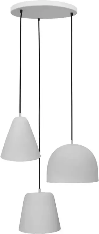 Light & Living Hanglamp Sphere 40x40x145 Wit