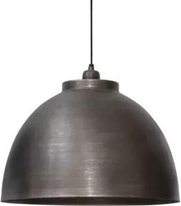 Giga Meubel Light & Living Hanglamp Kylie Donker Ruw Nikkel Ø45x32cm