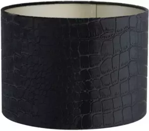 Light & Living Lampenkap Praya 20x20x15 Zwart