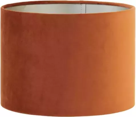 Light & Living Lampenkap VELOURS Ø20x15cm Oranje
