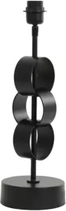 Light & Living Lampvoet Circulum 15x15x42 Zwart