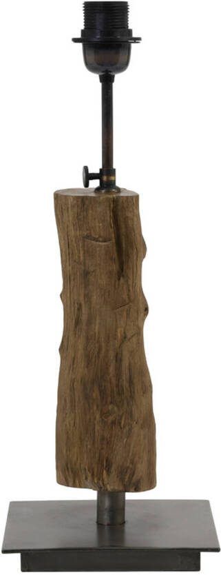 Light & Living Lampvoet SIJI 18x18x40 Bruin