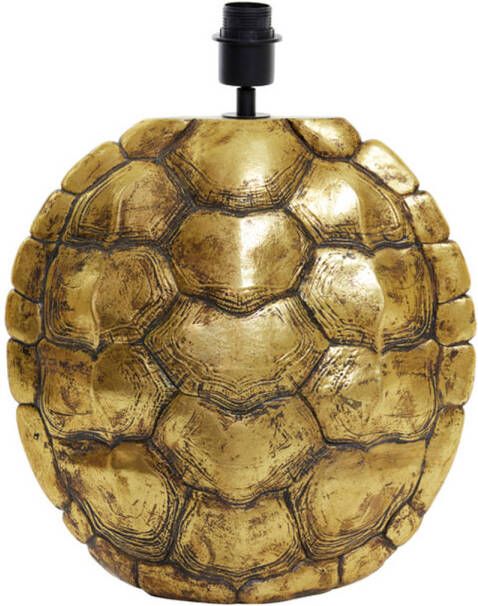 Light & Living Tafellamp Turtle 48cm Antiek Brons (excl. kap)