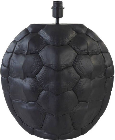 Light & Living Tafellamp Turtle 55cm Zwart (excl. kap)