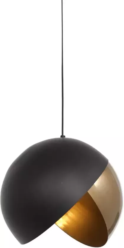 Light & Living Hanglamp Namco 30cm antiek brons-mat zwart - Foto 2