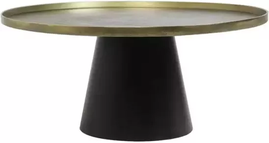 Light & Living Light&living Salontafel Ø75x35 cm POPETA antiek brons