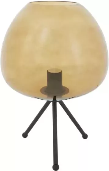 Light & Living Tafellamp MAYSON 30x30x43cm Bruin