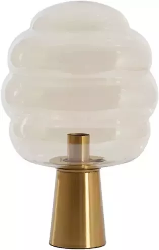 Light & Living Tafellamp MISTY 30x30x46cm Oranje - Foto 1