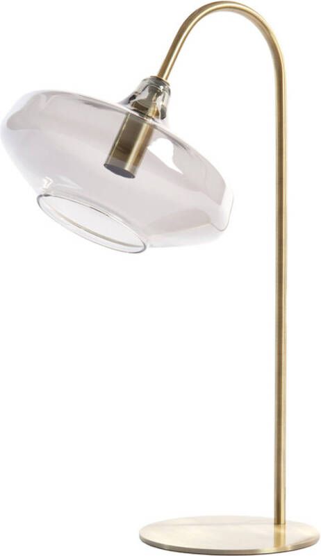 Light & Living Tafellamp Solna 50cm hoog Smoke Antiek Brons
