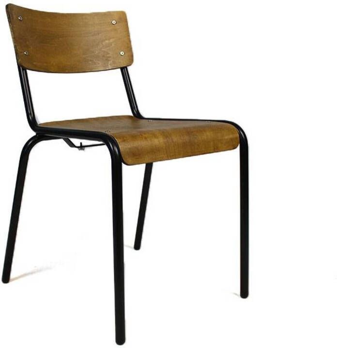 Livin24 Eetkamerstoel hout Eetkamerstoel zonder armleuningen Houten stoel - Foto 1
