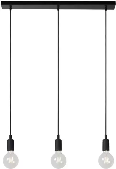 Lucide hanglamp Fix Multiple zwart Leen Bakker