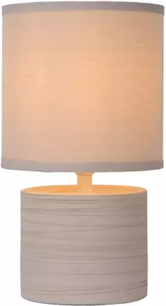 Lucide Greasby Tafellamp 14cm Beige