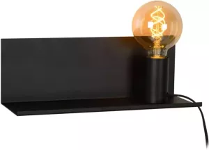 Lucide  SEBO Bedlamp - Zwart