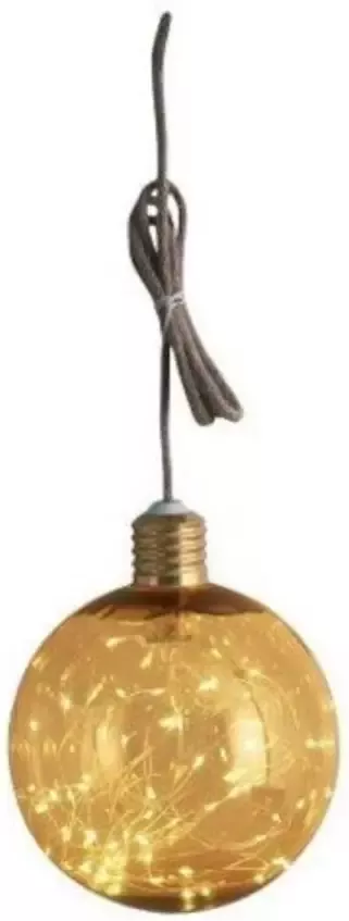 Luxform hanglamp Globe 60 led 17 x 17 x 21 cm brons 2-delig