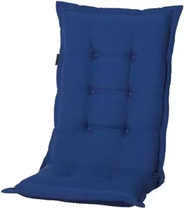 Madison Tuinkussens Hoge Rug Panama Safier Blue 123x50 Blauw