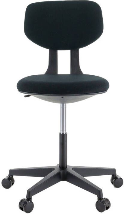 MaxxHome Luxe Bureaustoel High-end Laag Met wieltjes Zwart