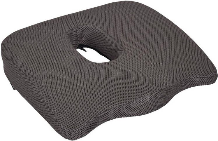 Home deco factory Orthopedisch & Ergonomisch Zitkussen Stuitkussen Traagschuim Zwangerschapskussen Rugpijn kussen Memory foam