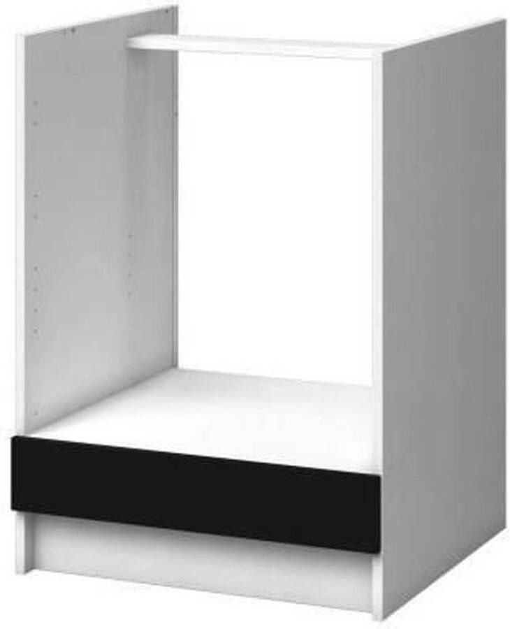 Merkloos EXTRA Keukenovenkast 60cm Mat Zwart