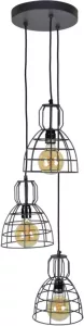 Giga Meubel Hanglamp Francis 3-lichts Ø20x28 Vintage black