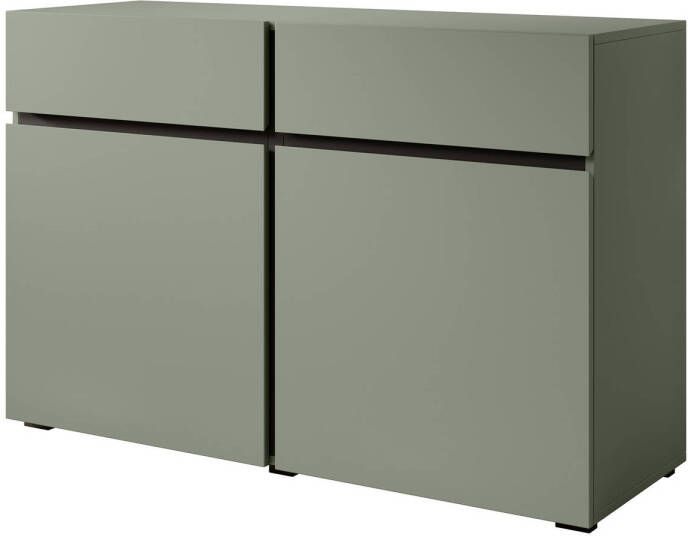 MEUBELLA Dressoir Cainan Groen 119 cm