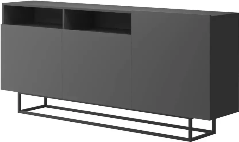 Meubella Dressoir Eos Grijs 180 cm