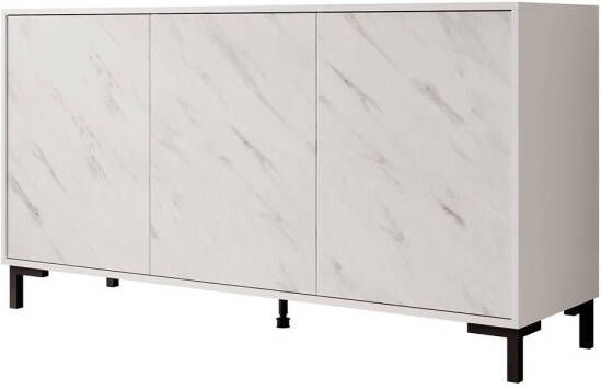 Meubella Dressoir Masimo Wit Mamer 150 cm