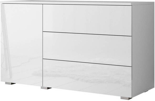 Meubella Dressoir Pure 111 cm Wit ACTIE