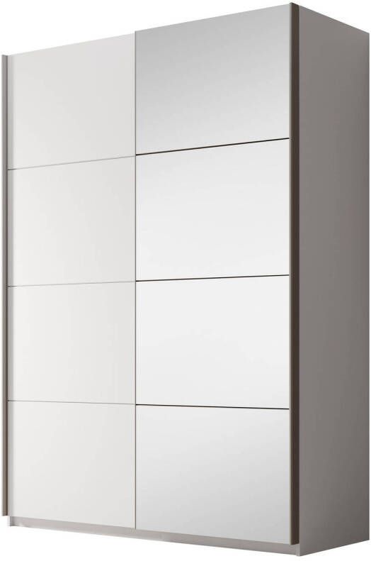 Meubella Kledingkast Colorado Wit 150 cm Met spiegel