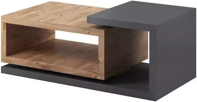 Meubella Salontafel Bello Eiken Antraciet 120 cm - Foto 1