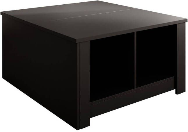 Meubella Salontafel Coco Mat zwart 92 cm ACTIE