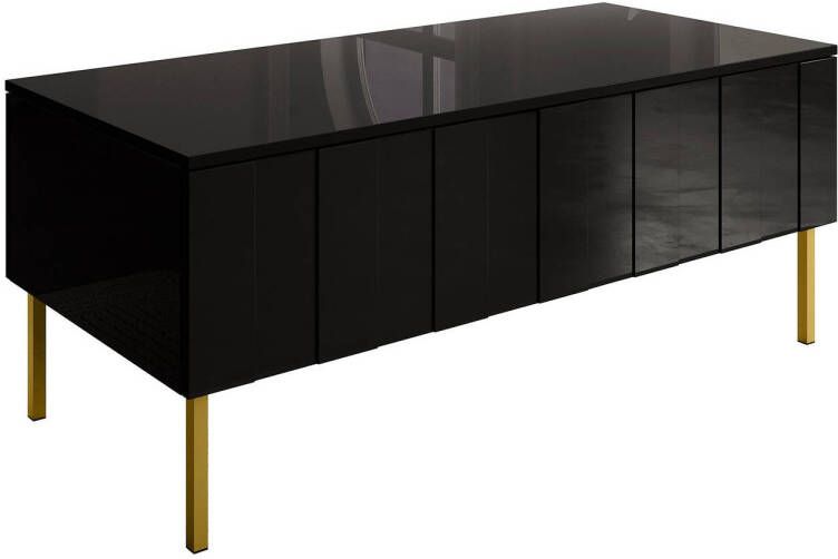 Meubella Salontafel Elysian Zwart 120 cm