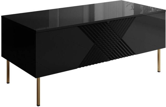 Meubella Salontafel Esco Zwart 120 cm