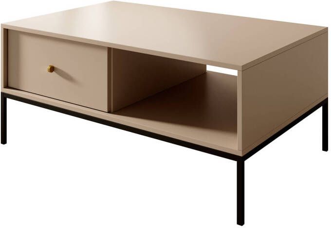 Meubella Salontafel Moreno Beige 104 cm - Foto 1