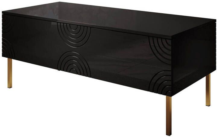 Meubella Salontafel Rose Zwart 120 cm