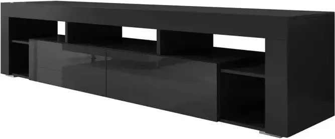 MEUBELLA TV-Meubel Fancy 200 cm Zwart