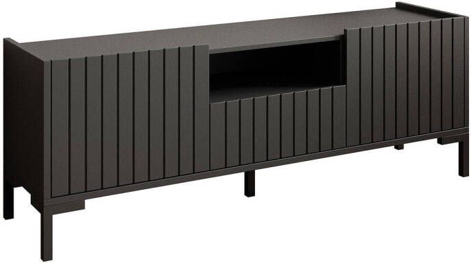 Meubella TV-Meubel Lemon Zwart 150 cm