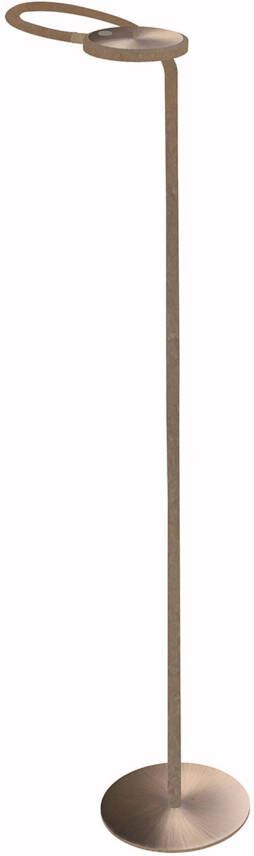 Mexlite Platu vloerlamp brons kunststof 165 cm hoog