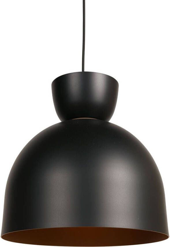 Mexlite Skandina hanglamp ø 35 5 cm In hoogte verstelbaar E27 (grote fitting) zwart - Foto 1