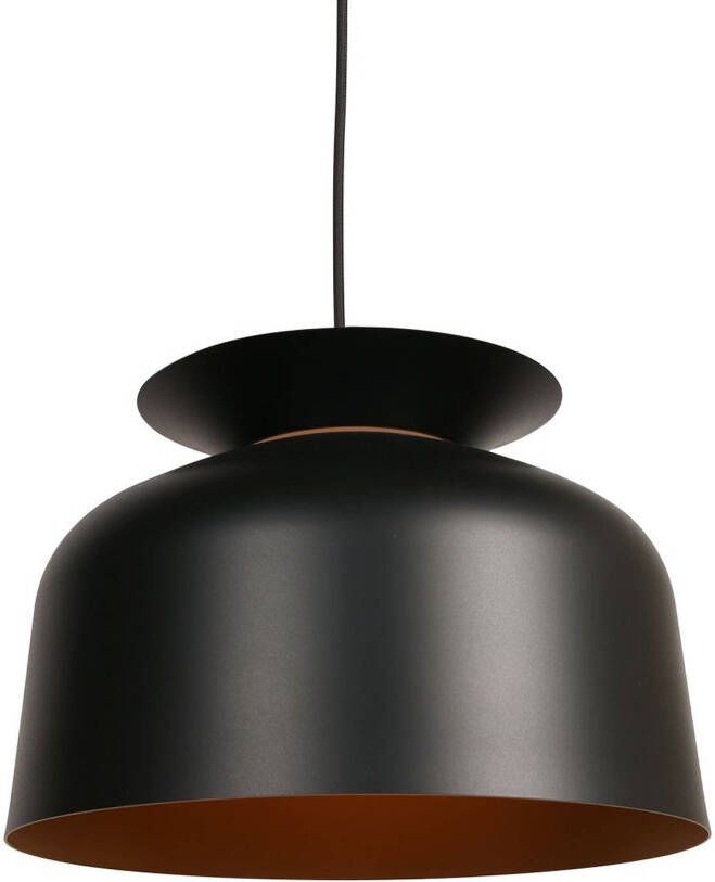 Mexlite Skandina hanglamp ø 35 cm In hoogte verstelbaar E27 (grote fitting) zwart - Foto 1