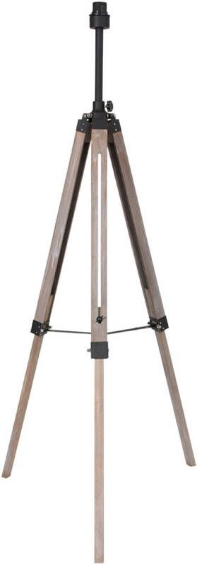Mexlite Triek vloerlamp hout 150 cm hoog - Foto 1