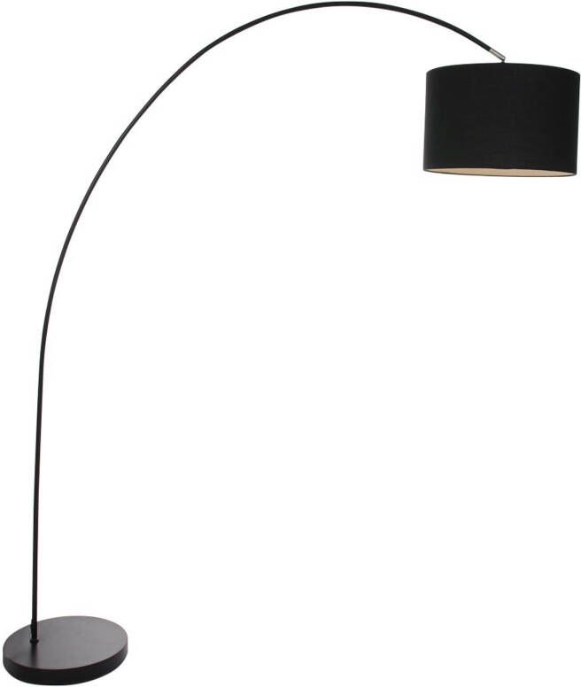 Steinhauer Solva booglamp met zwarte lampenkap - Foto 1