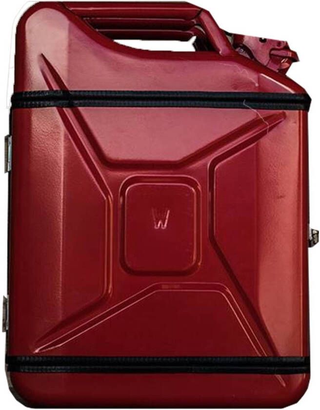 Designed By Man Jerrycan wijnbar Rood Uniek wijn cadeau