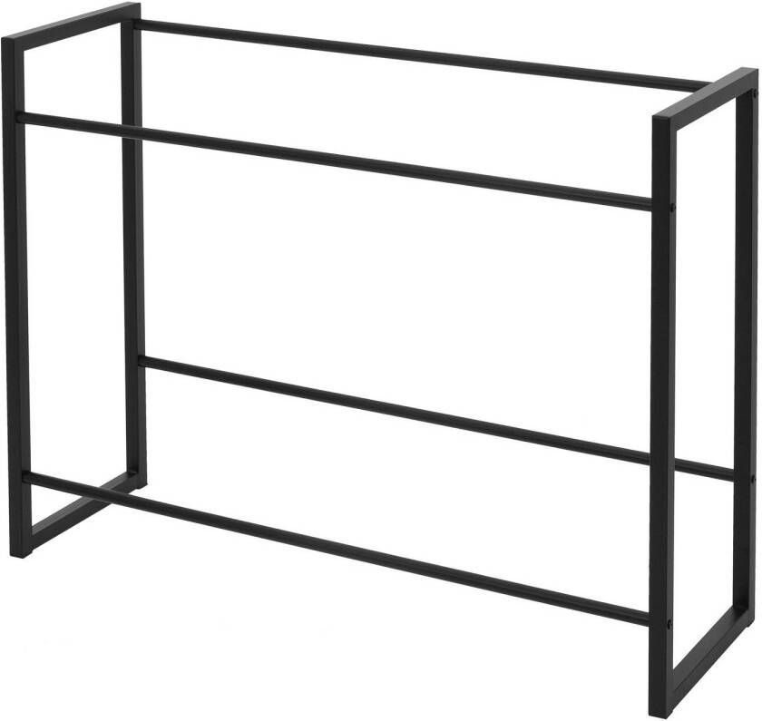 ML-Design Drankenkrattenrek 6 kratten 104x32x82 5 cm antraciet metaal