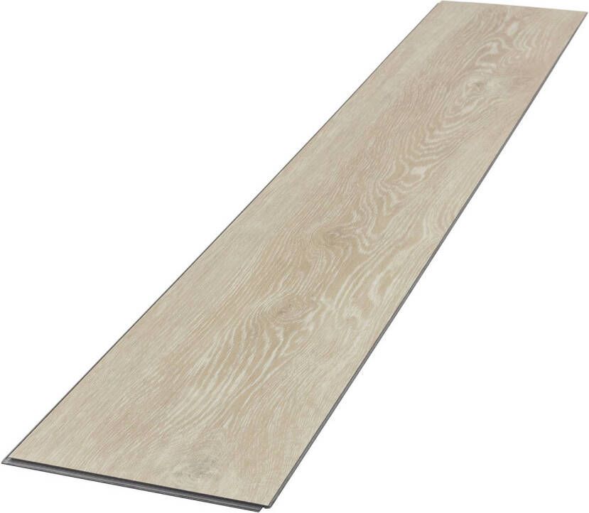Ml-design Deluxe PVC vloeren Click Vinyl planken vinyl vloeren 122cm x 18cm x 4 2mm dikte 4 2mm 4 62m² 21 planken Afterglow Eik Bruin houtlook antislip waterbestendig eenvoudige installatie