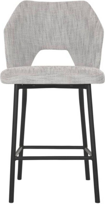 Must Living Counter chair Bloom 100x54x57 cm polaris light grey seat height 65 cm