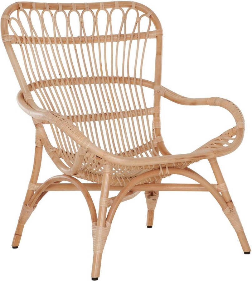 Must Living Lounge chair Catania 95x75x80 cm Natural rattan