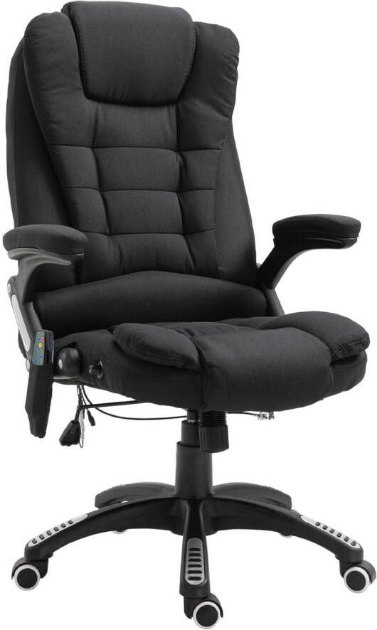 NiceGoodz Bureaustoel ergonomisch Directiestoel Massage stoel Bureaustoelen voor volwassenen Zwart - Foto 1
