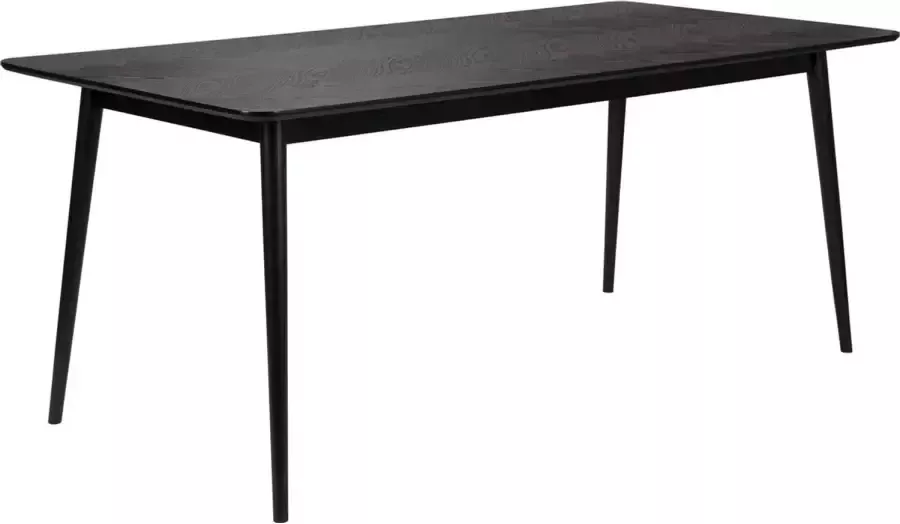 Housecraft Living Housecraft Fabio Eettafel Hout Visgraat 180x90 cm Zwart